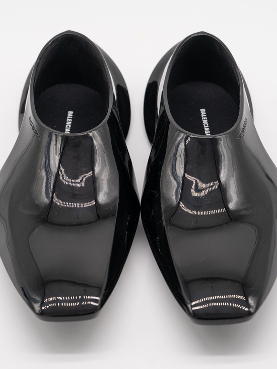 Balenciaga Space Shoe Shiny Black Men\'s size 40eu 7 US main image 4